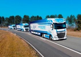 DAF Trucks participates in UK truck platooning trial1